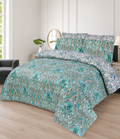 olive green 3pc cotton bedsheet